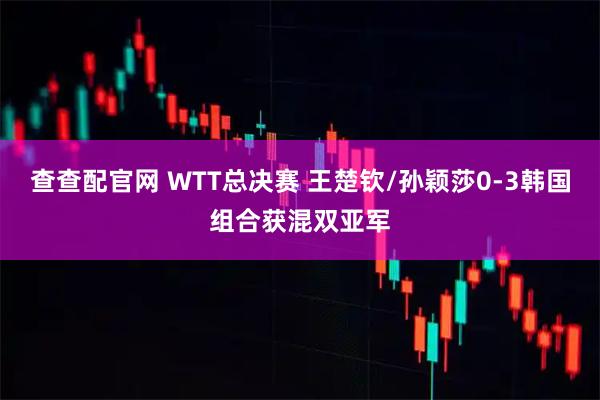 查查配官网 WTT总决赛 王楚钦/孙颖莎0-3韩国组合获混双亚军